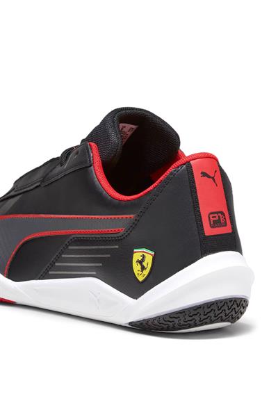 Puma Erkek Ferrari R-Cat Machina Spor Ayakkabı Siyah Kırmızı 307893