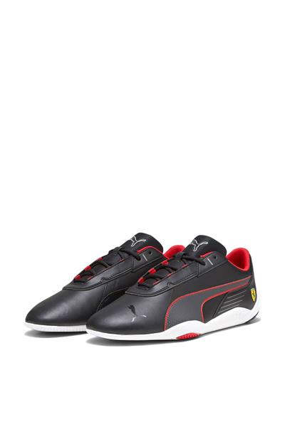 Puma Erkek Ferrari R-Cat Machina Spor Ayakkabı Siyah Kırmızı 307893