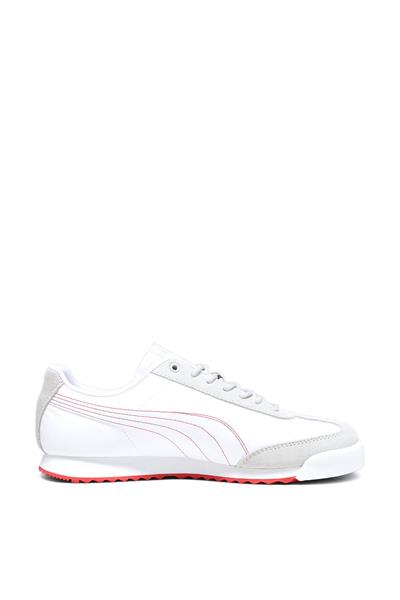 Puma Erkek Ferrari Roma Via Spor Ayakkabı Beyaz Gri 307813