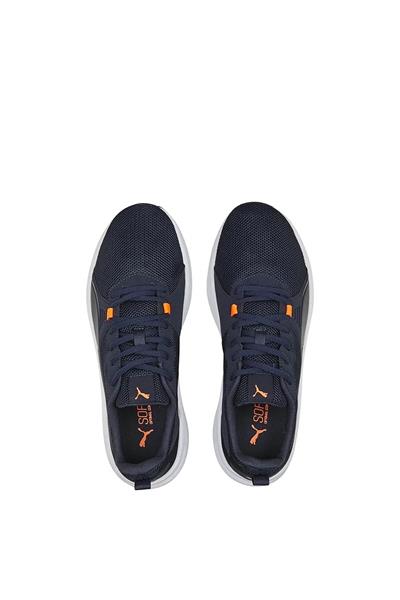 Puma Erkek Ftrconnect FS Spor Ayakkabı Lacivert Turuncu 378185