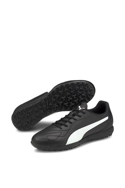 Puma Erkek Halı Saha Krampon Siyah Beyaz 106560