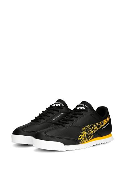 Puma Erkek PL Roma Via Sneakers Siyah Sarı 307672