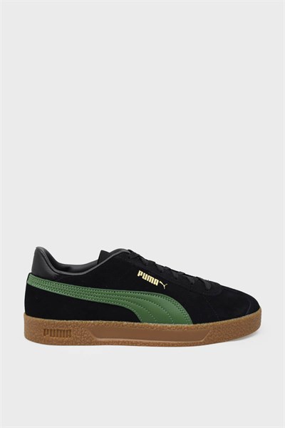 Puma Erkek Puma Club Ayakkabı Siyah Yeşil 381111