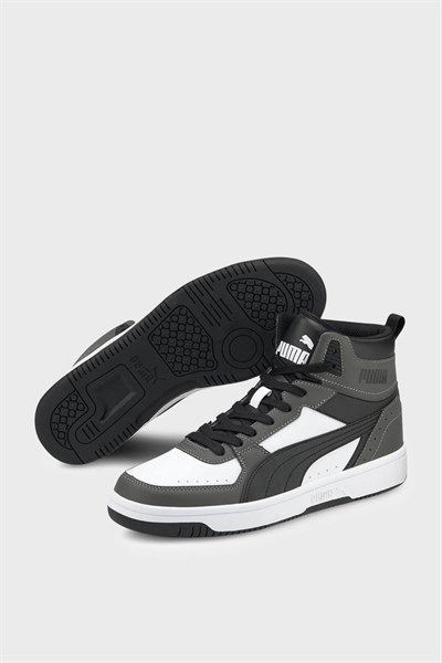 Puma Erkek Rebound Joy Spor Bot Siyah Beyaz 374765