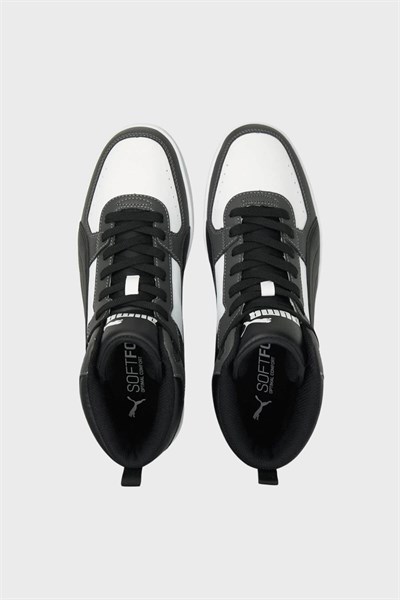 Puma Erkek Rebound Joy Spor Bot Siyah Beyaz 374765