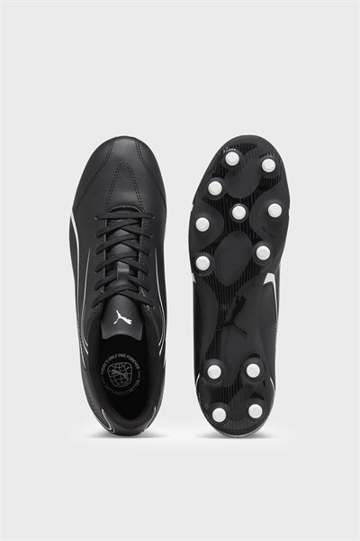 Puma Erkek Vitoria FG/AG Çivili Krampon Siyah Beyaz 107483
