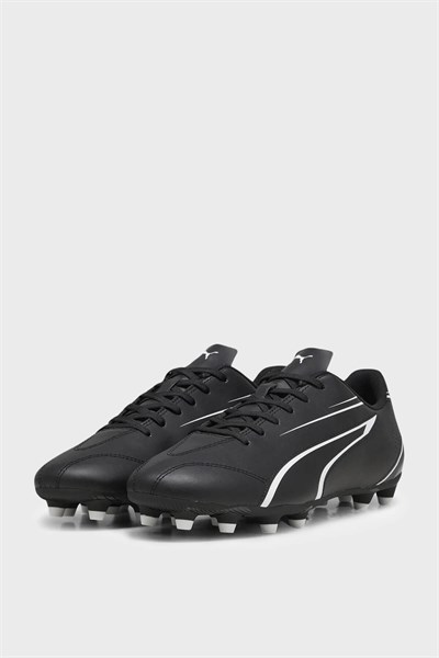 Puma Erkek Vitoria FG/AG Çivili Krampon Siyah Beyaz 107483