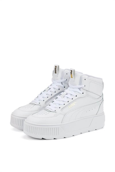 Puma Kadın Karmen Rebelle Mid Spor Ayakkabı Beyaz 387213
