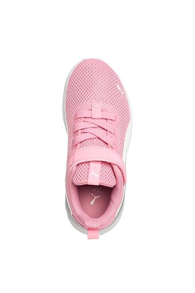 Puma Kız Çocuk Anzarun Lite AC PS Spor Ayakkkabı Siyah Beyaz 372009