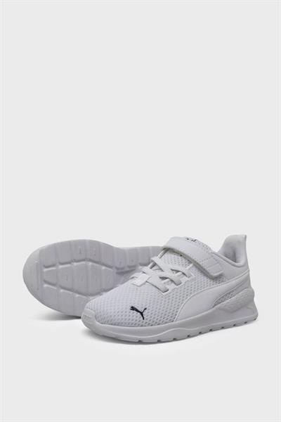 Puma Unisex Çocuk Anzarun Lite AC INF Spor Ayakkabı Beyaz 372010