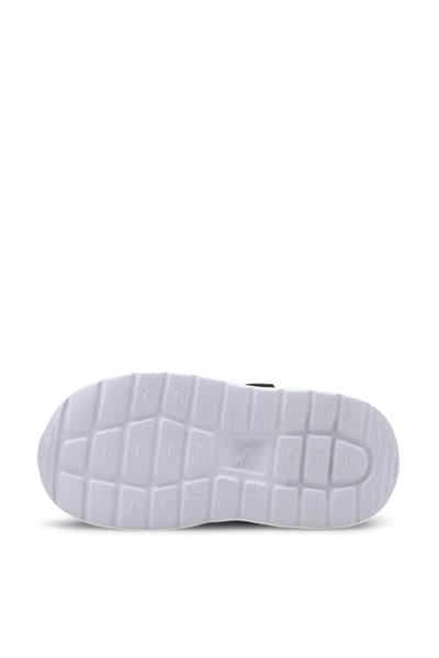 Puma Unisex Çocuk Anzarun Lite AC INF Spor Ayakkabı Siyah Beyaz 372010