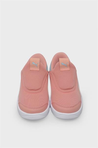 Puma Unisex Çocuk Courtflex V3 Sliptech Inf Pembe Beyaz 399735
