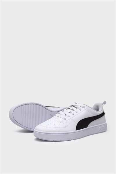 Puma Unisex Rickie Spor Ayakkabı Beyaz Siyah 387607