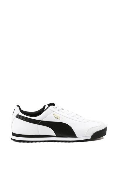 Puma Unisex Roma Basic Beyaz Siyah 353572