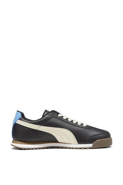 Puma Unisex Roma Basic Spor Ayakkabı Siyah Mavi 369571
