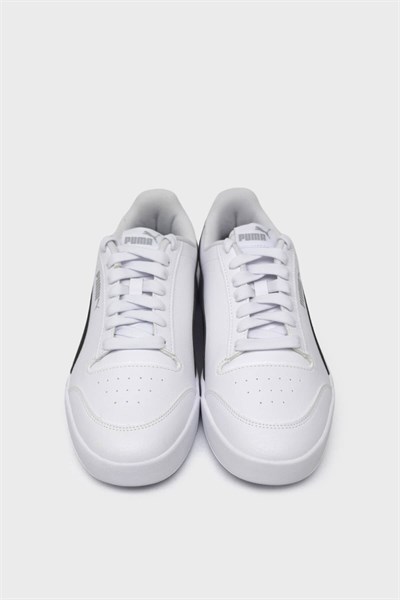 Puma Unisex Shuffle Spor Ayakkabı Beyaz Siyah 309668