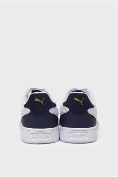 Puma Unisex Shuffle Spor Ayakkabı Beyaz Lacivert Gold 309668