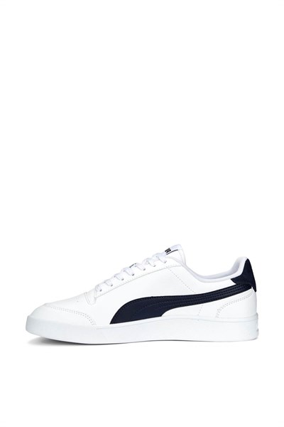 Puma Unisex Shuffle Spor Ayakkabı Beyaz Lacivert 309668