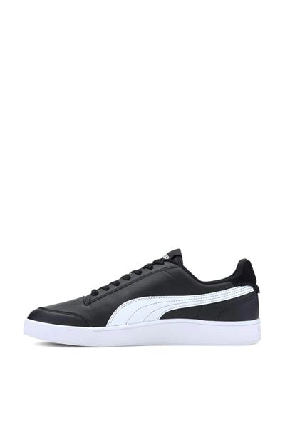 Puma Unisex Shuffle Spor Ayakkabı Siyah Beyaz 309668