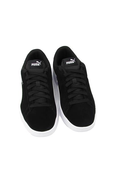 Puma Unisex Smash V2 Ayakkabı Siyah Beyaz 364989