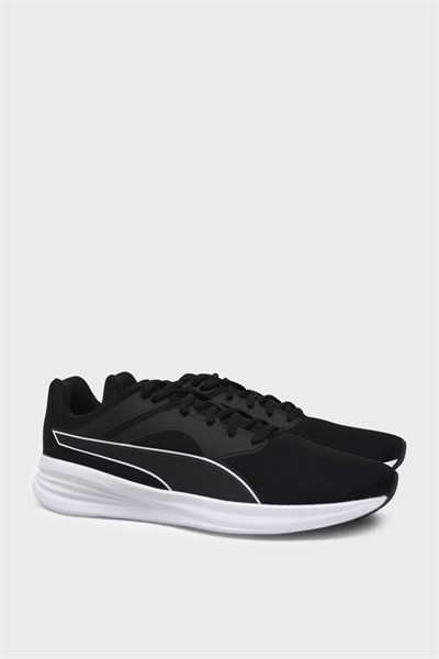 Puma Unisex Transport-Puma Spor Ayakkabı Siyah Beyaz 377028