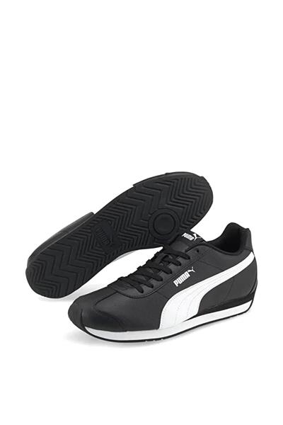 Puma Unisex Turin 3 Spor Ayakkabı Siyah Beyaz 383037