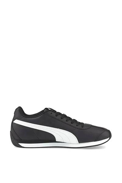 Puma Unisex Turin 3 Spor Ayakkabı Siyah Beyaz 383037
