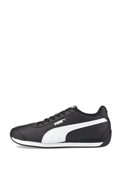 Puma Unisex Turin 3 Spor Ayakkabı Siyah Beyaz 383037