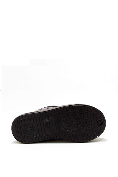 Sanbe Unisex Çocuk Boğazlı Patik Panduf Gri SNB106P131