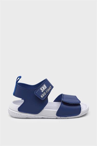 Sanbe Unisex Çocuk Cırtlı Sandalet Saks Mavisi SNB501V5401