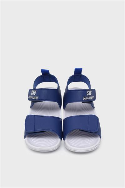 Sanbe Unisex Çocuk Cırtlı Sandalet Saks Mavisi SNB501V5401