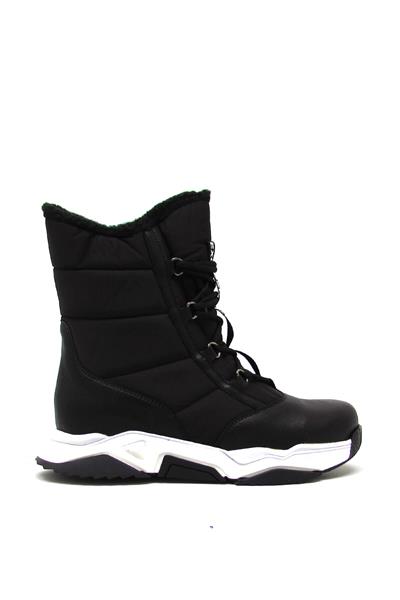 Sanbe Unisex Çocuk Fermuarlı Kar Botu Siyah SNB132Y203