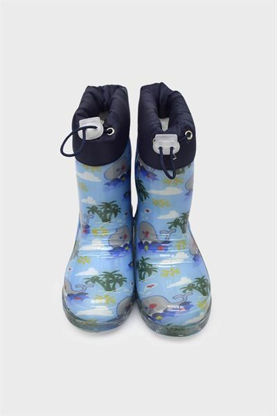 Sanbe Unisex Çocuk Yağmur Çizmesi Mavi SNB901Y3102
