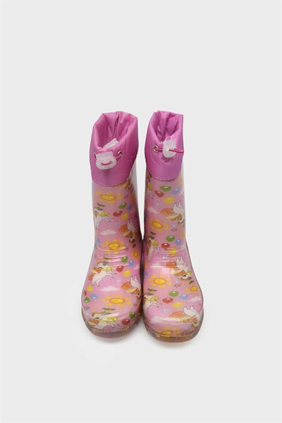 Sanbe Unisex Çocuk Yağmur Çizmesi Pembe SNB901Y3102