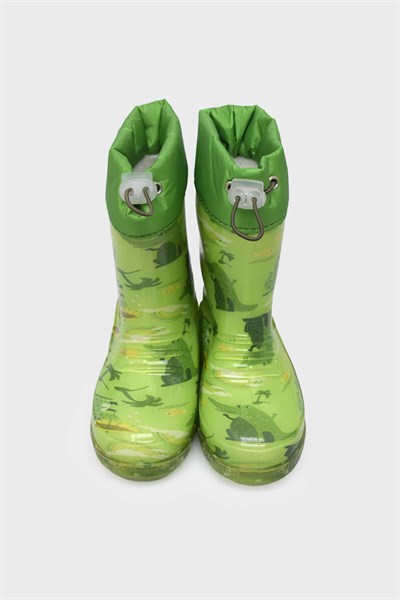 Sanbe Unisex Çocuk Yağmur Çizmesi Yeşil SNB901Y3102