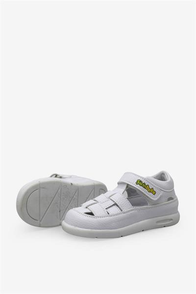 Şirin Erkek Çocuk Cırtlı Sandalet Beyaz GVN2025-20