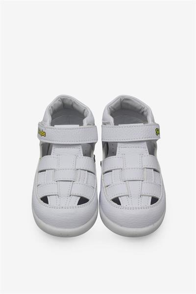 Şirin Erkek Çocuk Cırtlı Sandalet Beyaz GVN2025-20