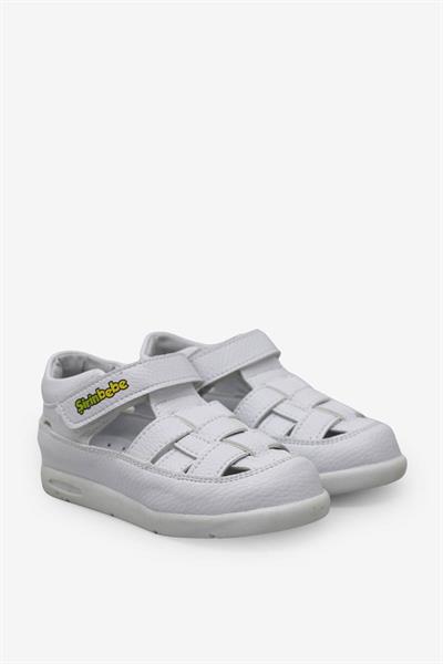 Şirin Erkek Çocuk Cırtlı Sandalet Beyaz GVN2025-20