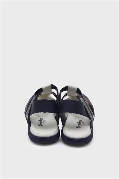 Şirin Erkek Çocuk Günlük Sandalet Beyaz Bordo SRN3240