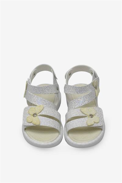 Şirin Kız Çocuk Kelebek Tokalı Sandalet Sedef GVN2025-19