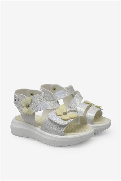 Şirin Kız Çocuk Kelebek Tokalı Sandalet Sedef GVN2025-19