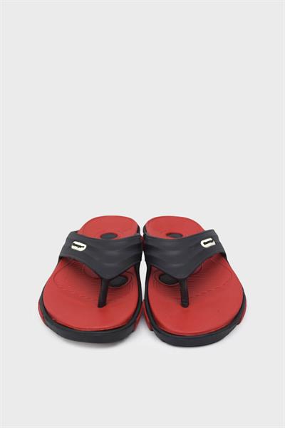 Slazenger Erkek Opal Parmak Arası Terlik Siyah Kırmızı SA11SE032