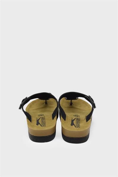 Slazenger Unisex Çocuk Günlük Terlik Siyah Rugan SA10SF008