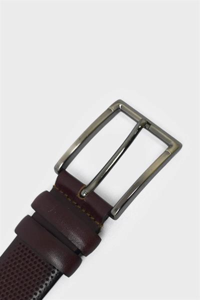 Sosela Erkek Deri Kemer Bordo SSL-3,5