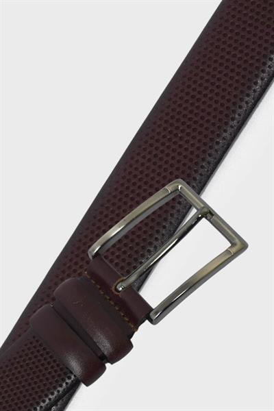 Sosela Erkek Deri Kemer Bordo SSL-3,5