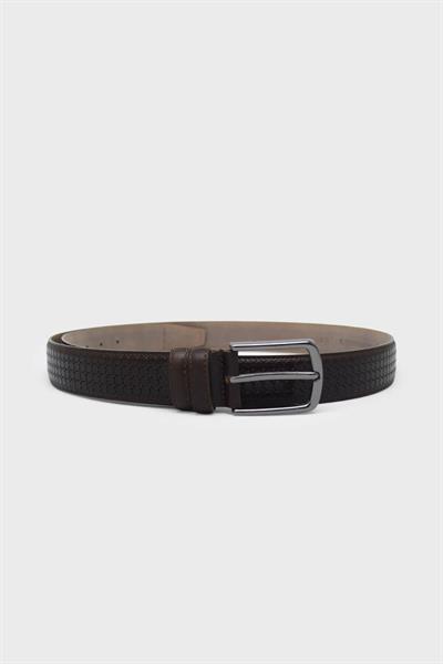 Sosela Erkek Deri Kemer Kahve SSL-3,5