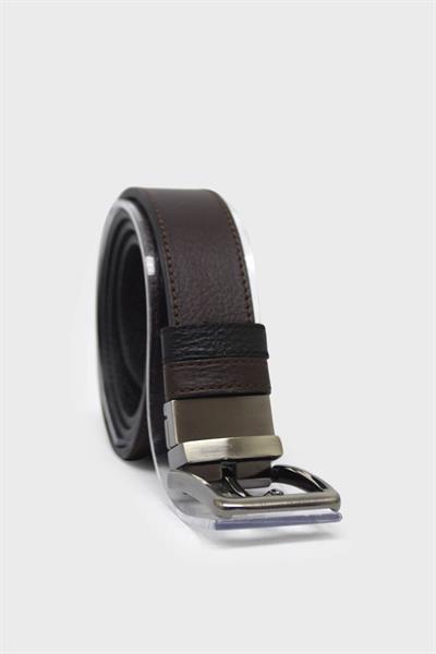 Sosela Erkek Deri Kemer Kahve SSL-K1