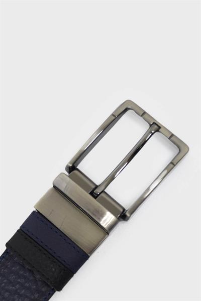 Sosela Erkek Deri Kemer Lacivert SSL-DNRL4