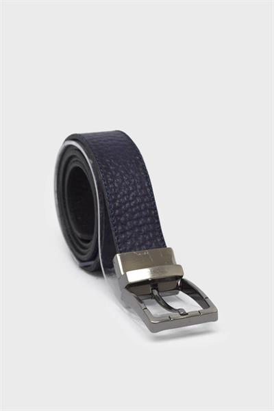 Sosela Erkek Deri Kemer Lacivert SSL-DNRL4