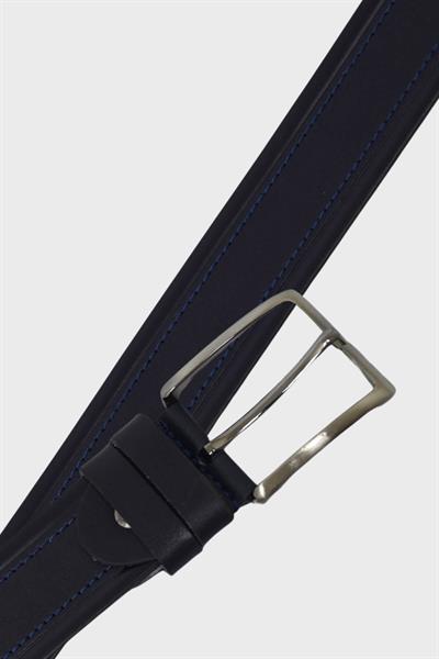 Sosela Erkek Deri Kemer Lacivert SSL-K4